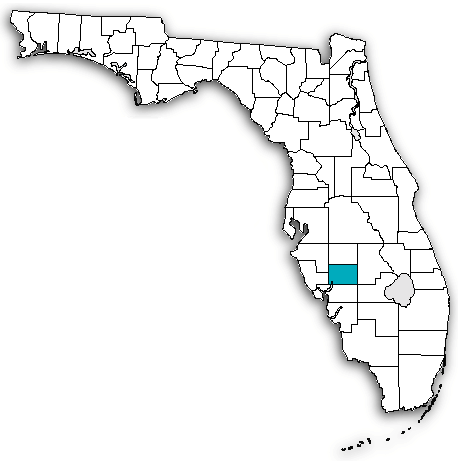 DeSoto County on map